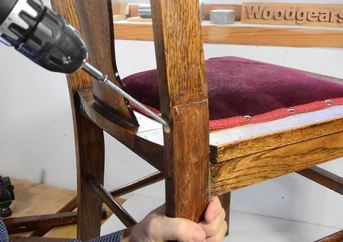 Vintage Chair Restoration Before & After